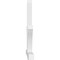 Ekena Millwork Redmond Architectural Grade PVC Gable Bracket, 72"W x 48"H x 4"D x 4"F, 16/12 Pitch GBP072X48X0404RED00 - alternate 5